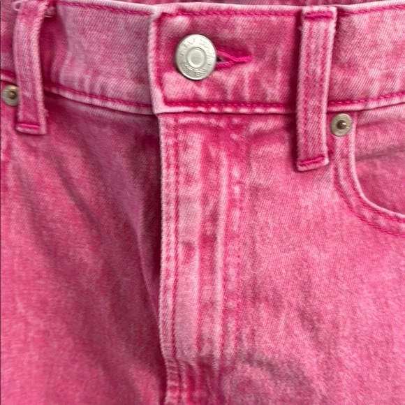 GAP - CHEEKY STRAIGHT HIGH RISE - Women's Jeans - Size 29 / 8 Tall - Pink! - Picture 12 of 14